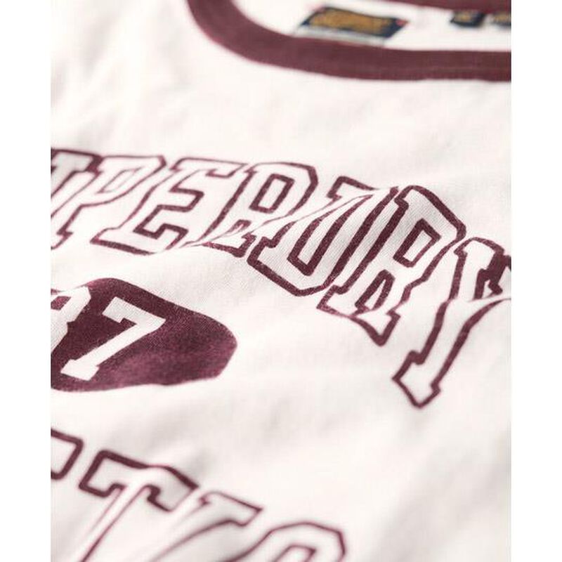 Superdry Athletic Ringer Fitted Tshirt image number 2